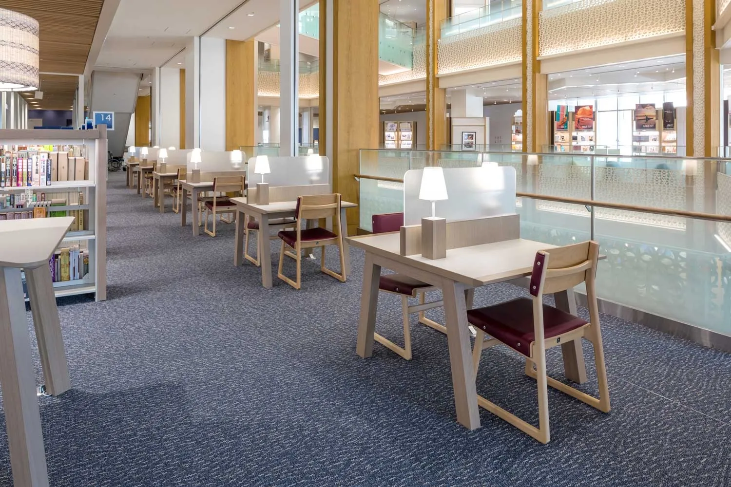 Lib Chair in Okinawa Prefectural Library 2