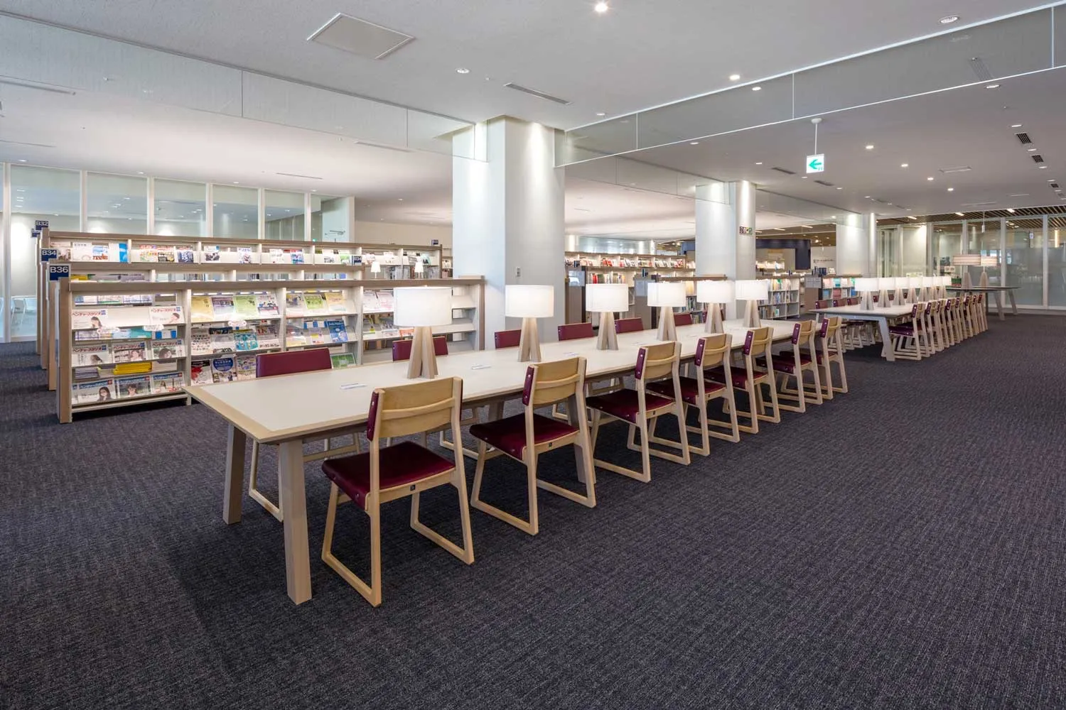 Lib Chair in Okinawa Prefectural Library 4