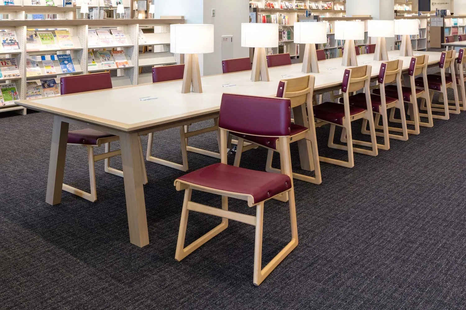 Lib Chair in Okinawa Prefectural Library 5