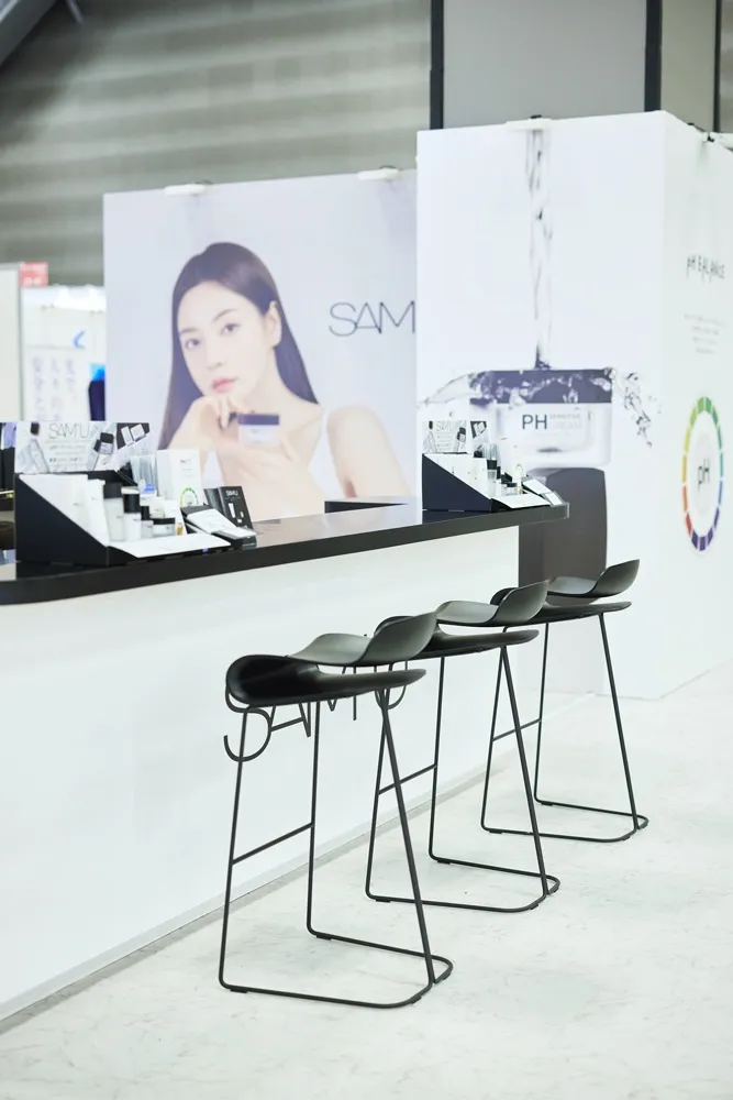 COSME Week TOKYO SAM'U exhibition booth 5